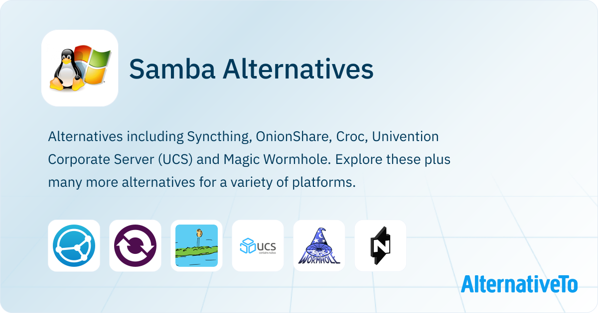 Samba Alternatives - Explore Similar Software | AlternativeTo