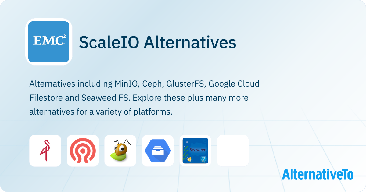 ScaleIO Alternatives - Explore Similar Software | AlternativeTo