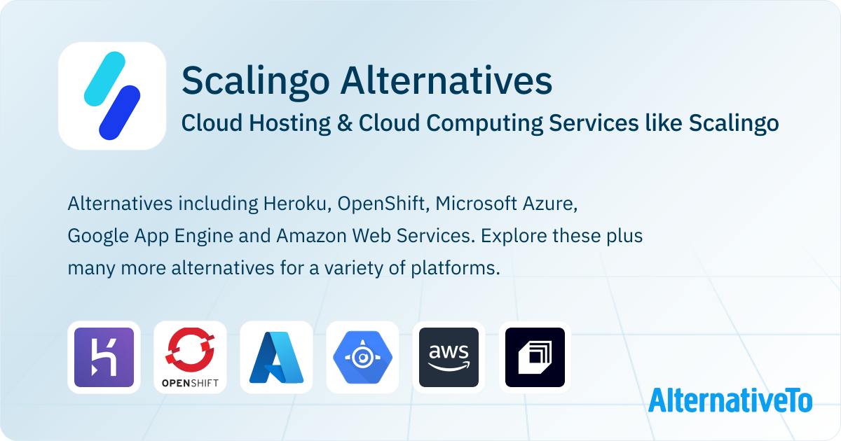 Scalingo Alternatives: Top 12 Cloud Hosting Services | AlternativeTo