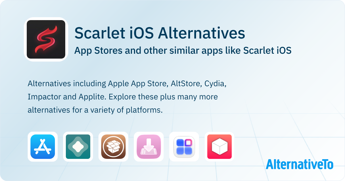 Scarlet iOS Alternatives: Top 23 App Stores & Similar Apps | AlternativeTo