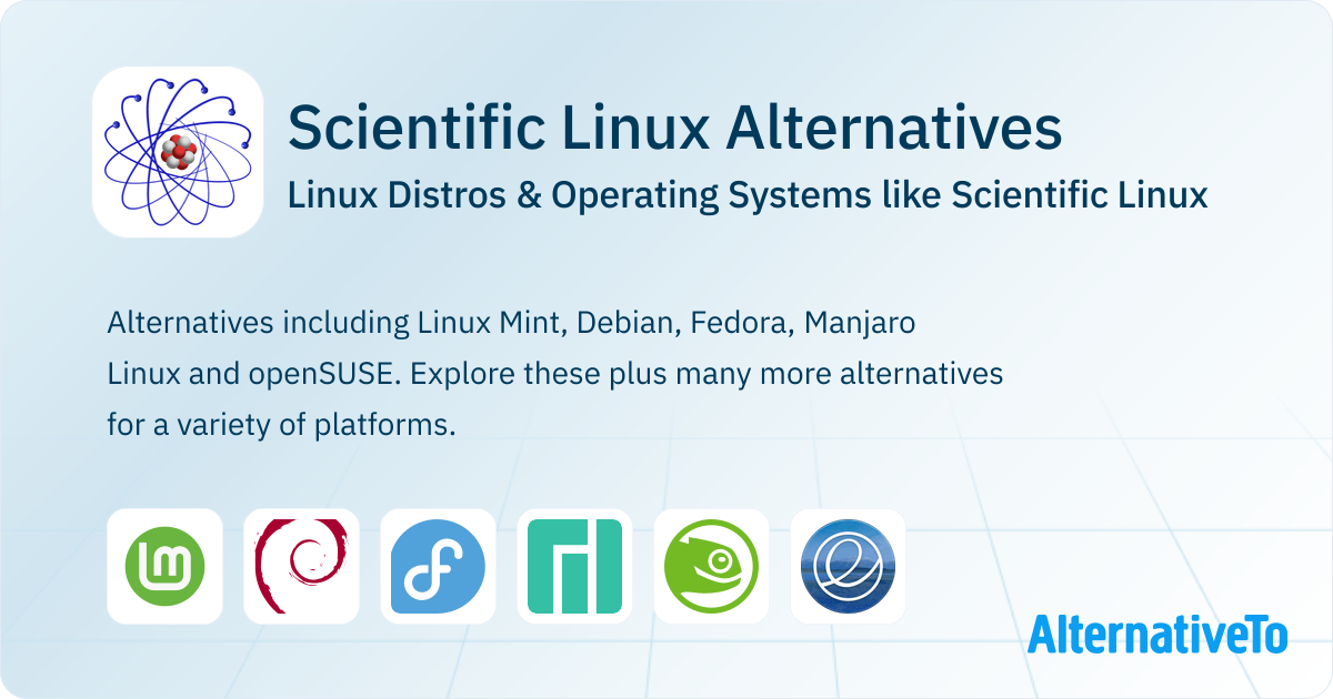 Scientific Linux Alternatives: Top 12 Linux Distros | AlternativeTo