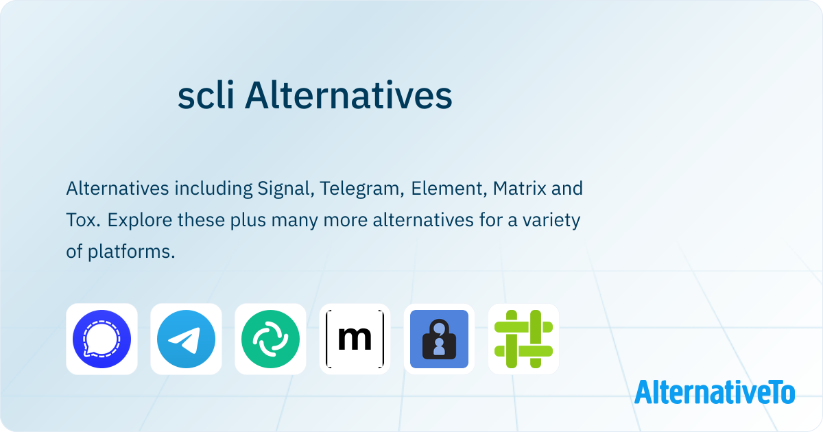 scli Alternatives - Explore Similar Software | AlternativeTo