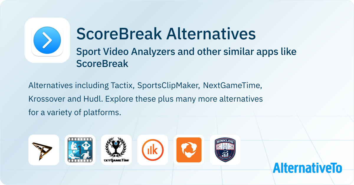 ScoreBreak Alternatives: Top 7 Sport Video Analyzers & Similar Apps ...