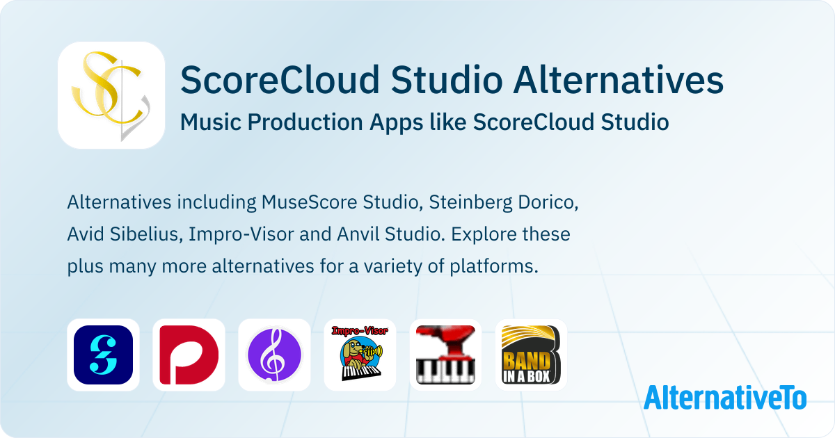 ScoreCloud Studio Alternatives: Top 12 Music Production & Similar Apps ...