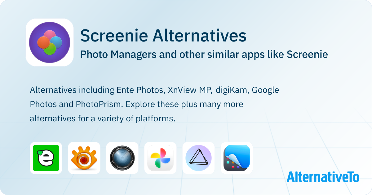 Screenstyler Alternative Screenie Alternatives: Top 12 Photo Managers & Similar Apps | AlternativeTo