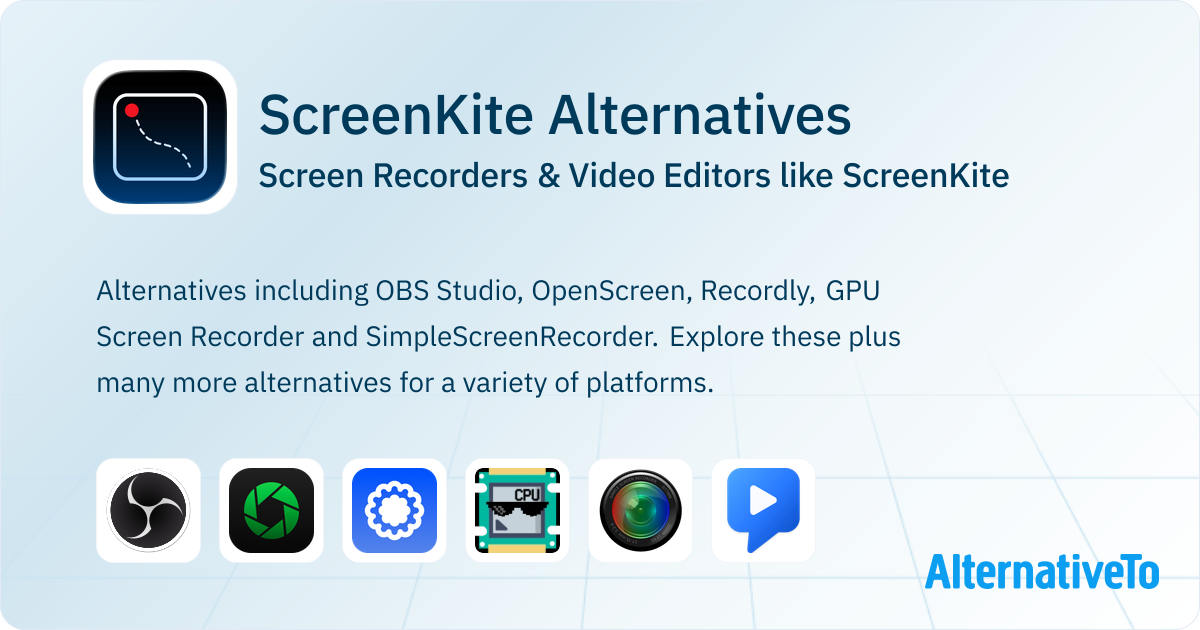 ScreenKite Alternatives: Top 12 Screen Recorders | AlternativeTo