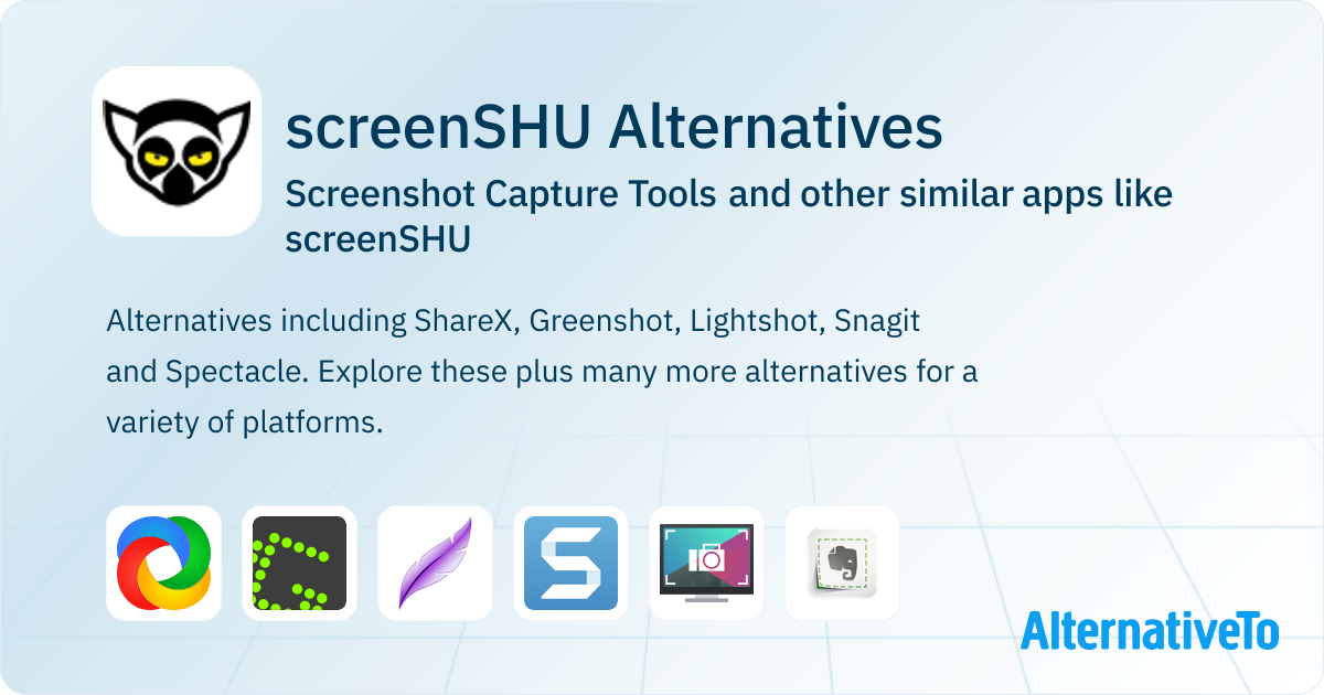 screenSHU Alternatives: Top 12 Screenshot Capture Tools & Similar Apps ...