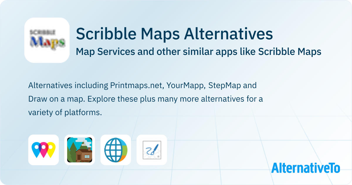 Scribble Maps Alternatives: Top 4 Map Services & Similar Websites ...