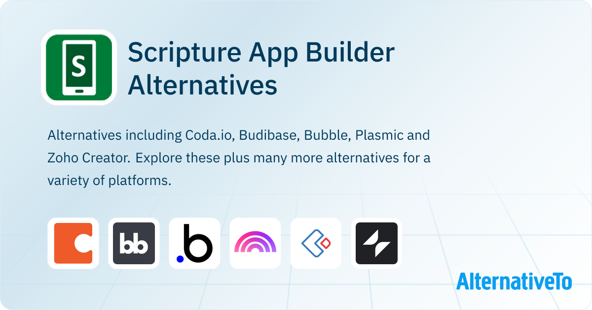 Scripture App Builder Alternatives - Explore Similar Software ...
