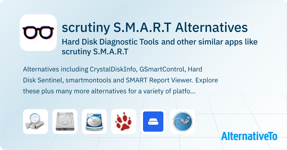 scrutiny S.M.A.R.T Alternatives: Top 6 Hard Disk Diagnostic Tools ...