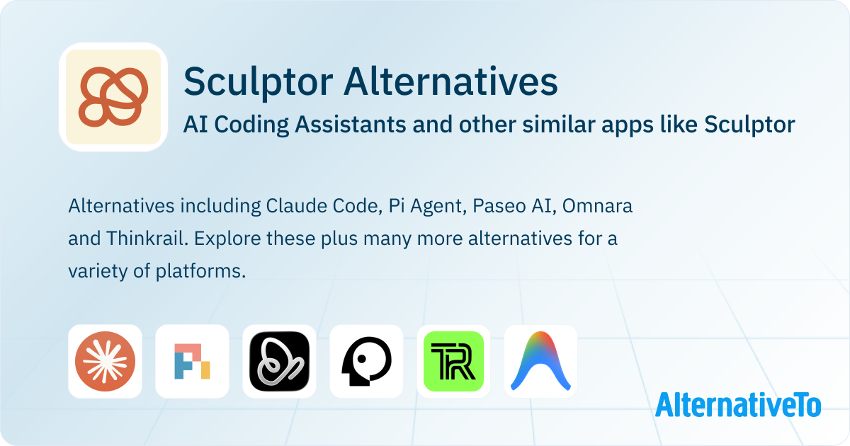 Sculptor Alternatives: Top 12 AI Coding Assistants & Similar Apps ...