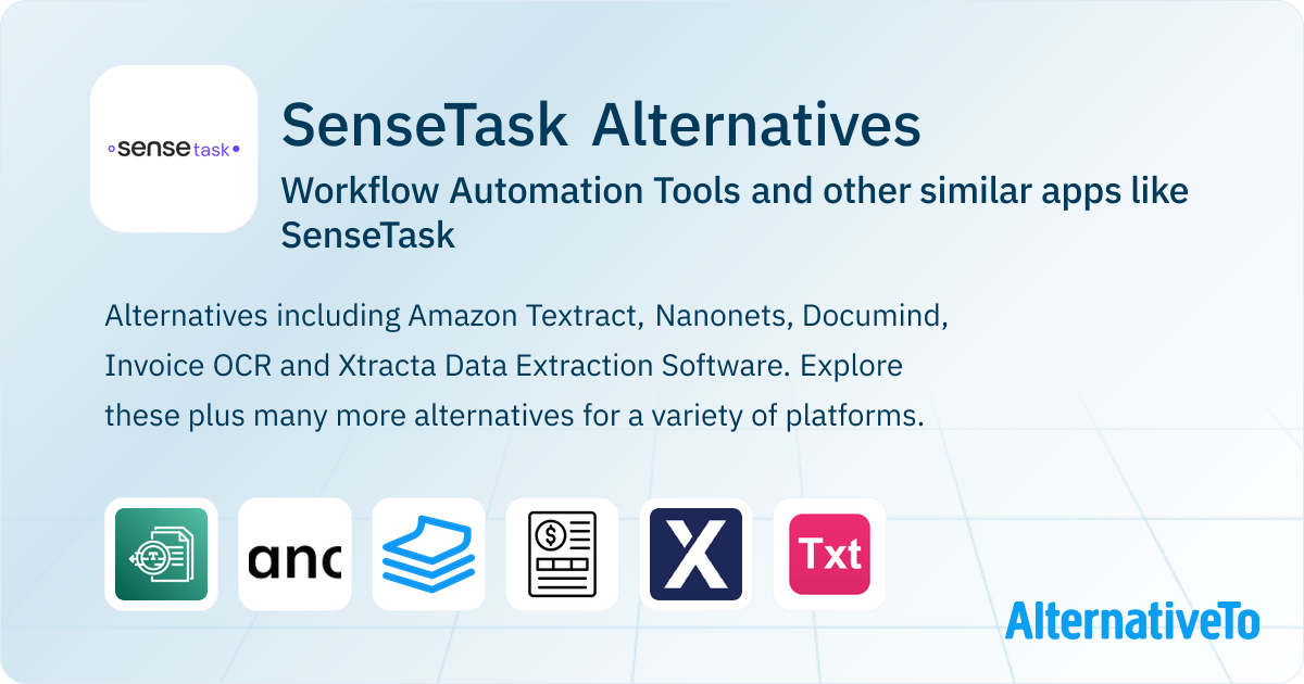 SenseTask Alternatives: Top 7 Workflow Automation Tools & Similar Apps ...