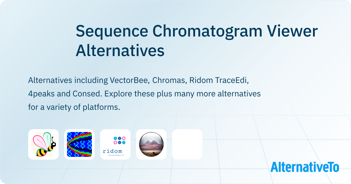 Sequence Chromatogram Viewer Alternatives - Explore Similar Sites ...