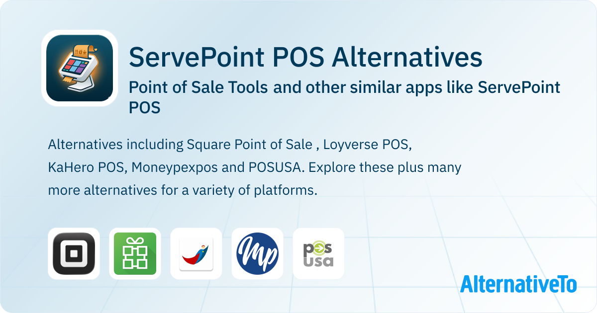 ServePoint POS Alternatives: Top 5 Point of Sale Tools & Similar Apps ...