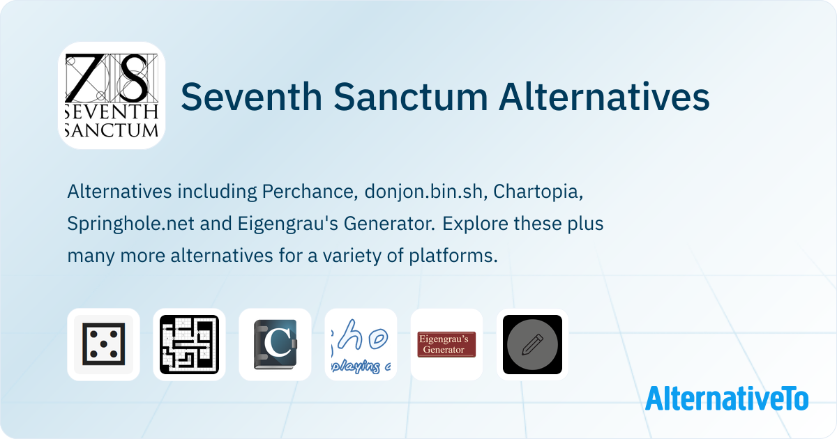 Seventh Sanctum Alternatives - Explore Similar Sites & Apps | AlternativeTo