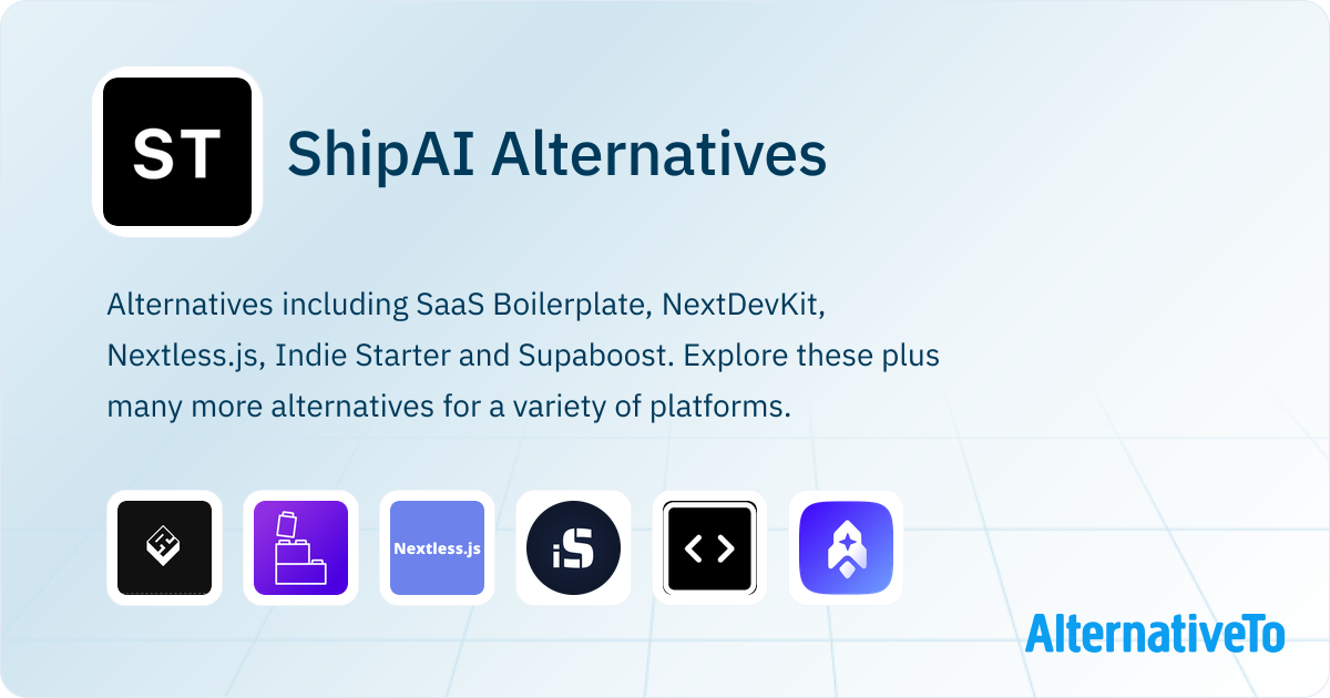 ShipAI Alternatives - Explore Similar Sites & Apps | AlternativeTo