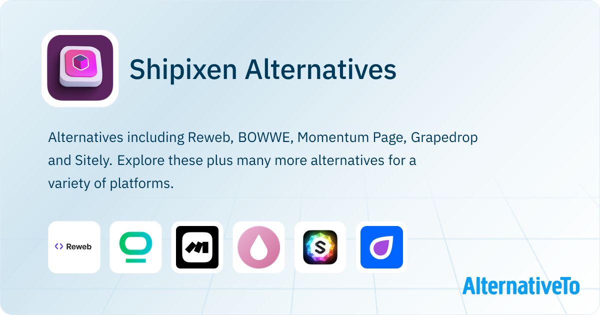 Shipixen Alternatives - Explore Similar Software | AlternativeTo