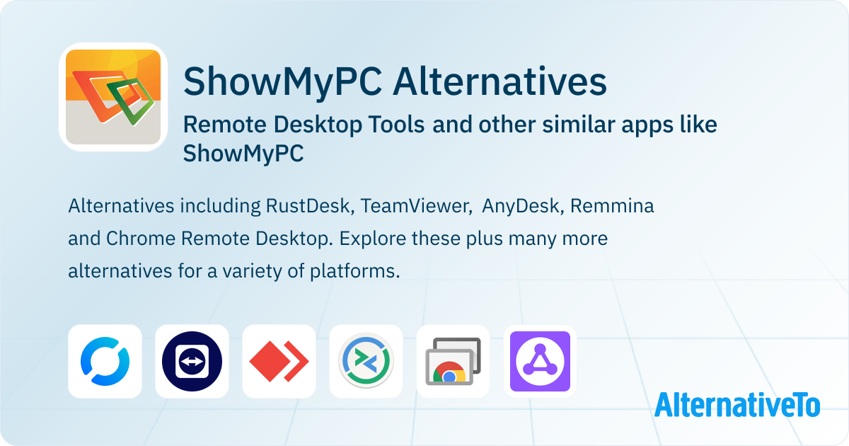 ShowMyPC Alternatives: Top 12 Remote Desktop Tools & Similar Apps ...