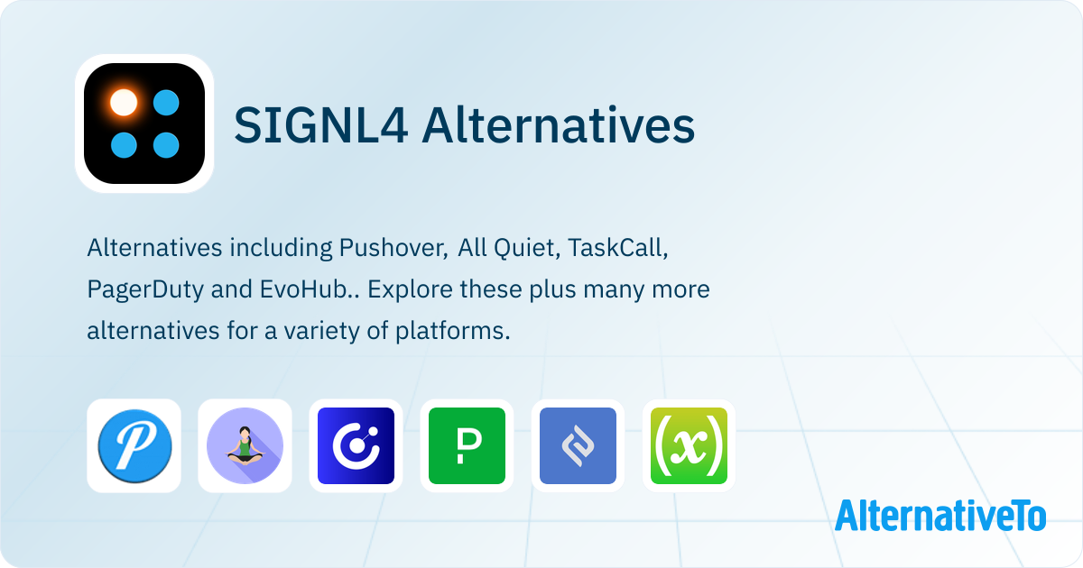 SIGNL4 Alternatives and Similar Apps | AlternativeTo