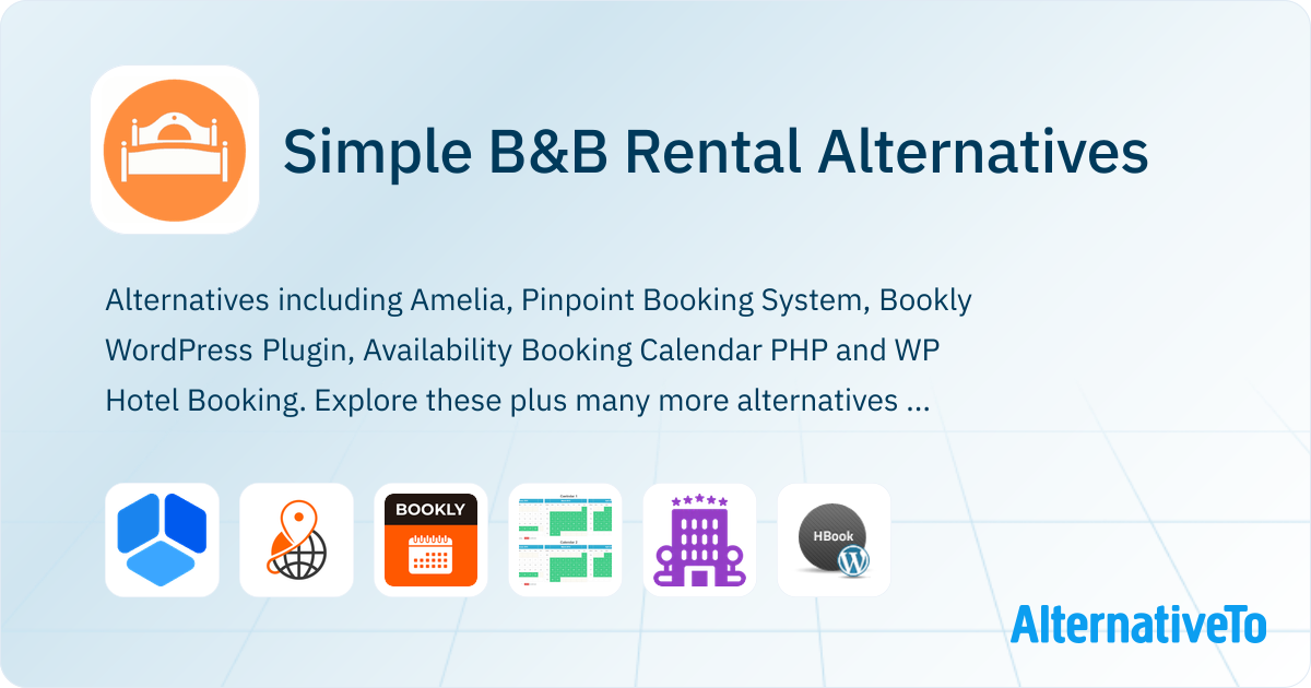 Alternative Rentals Simple B&B Rental Alternatives - Explore Similar Software | AlternativeTo