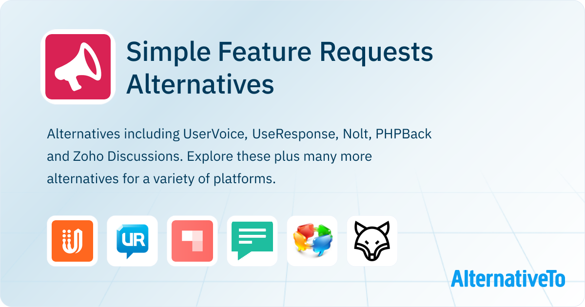 Simple Feature Requests Alternatives - Explore Similar Sites & Apps ...