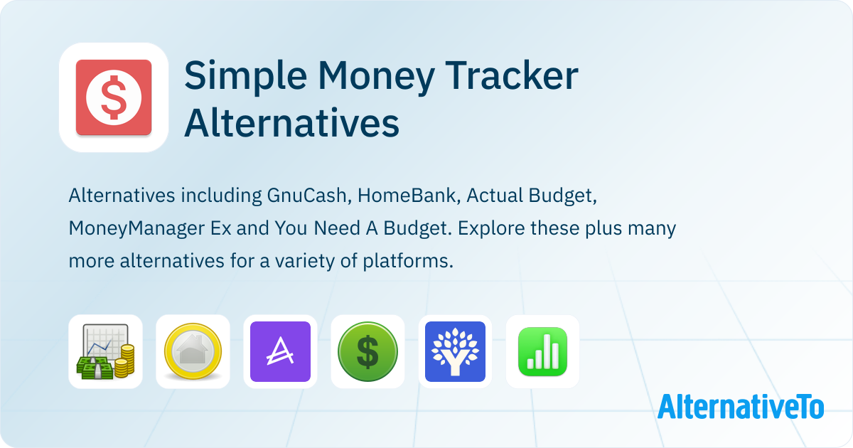 Simple Money Tracker Alternatives - Explore Similar Apps | AlternativeTo