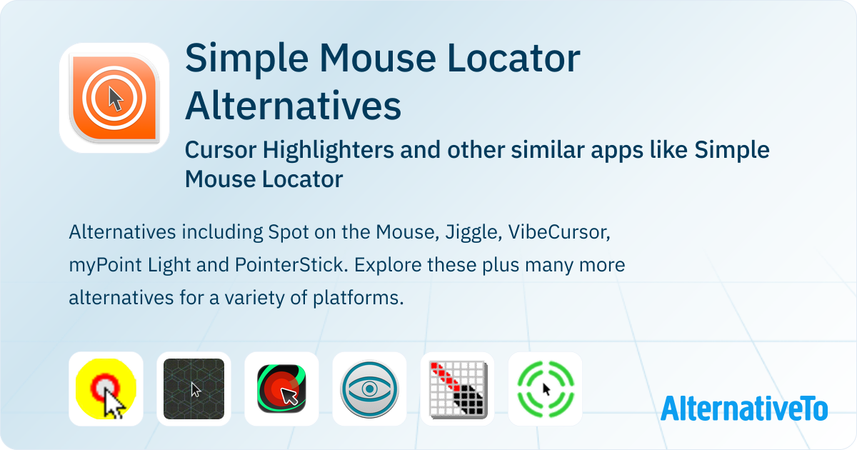 Simple Mouse Locator Alternatives - Explore Similar Software ...