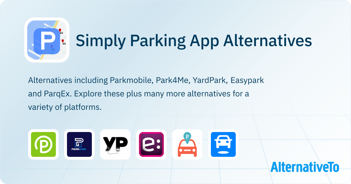 Simply Parking App Alternatives and Similar Apps | AlternativeTo