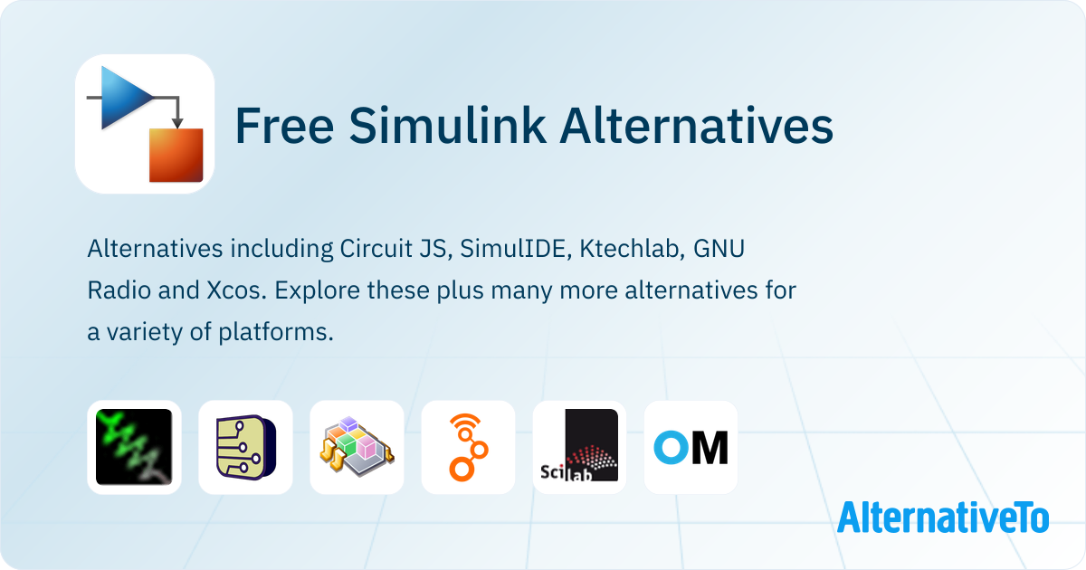 Free Simulink Alternatives | AlternativeTo