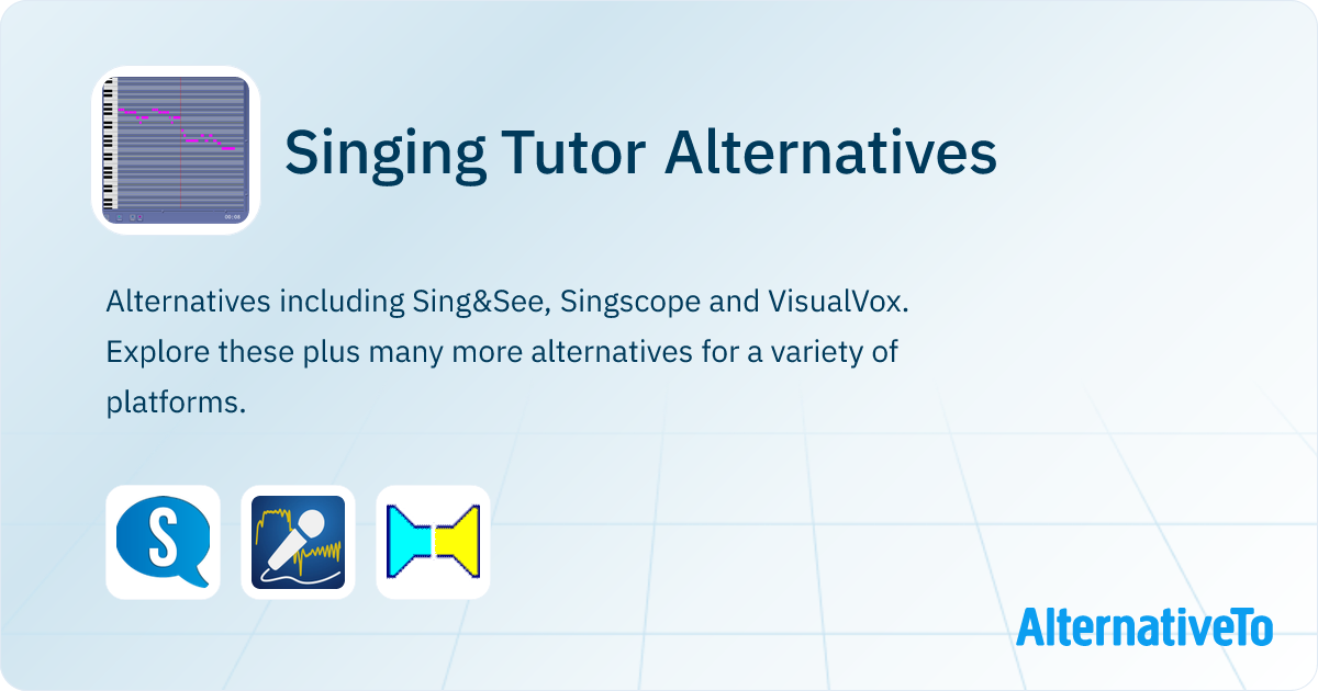 Singing Tutor Alternatives Explore Similar Apps Alternativeto