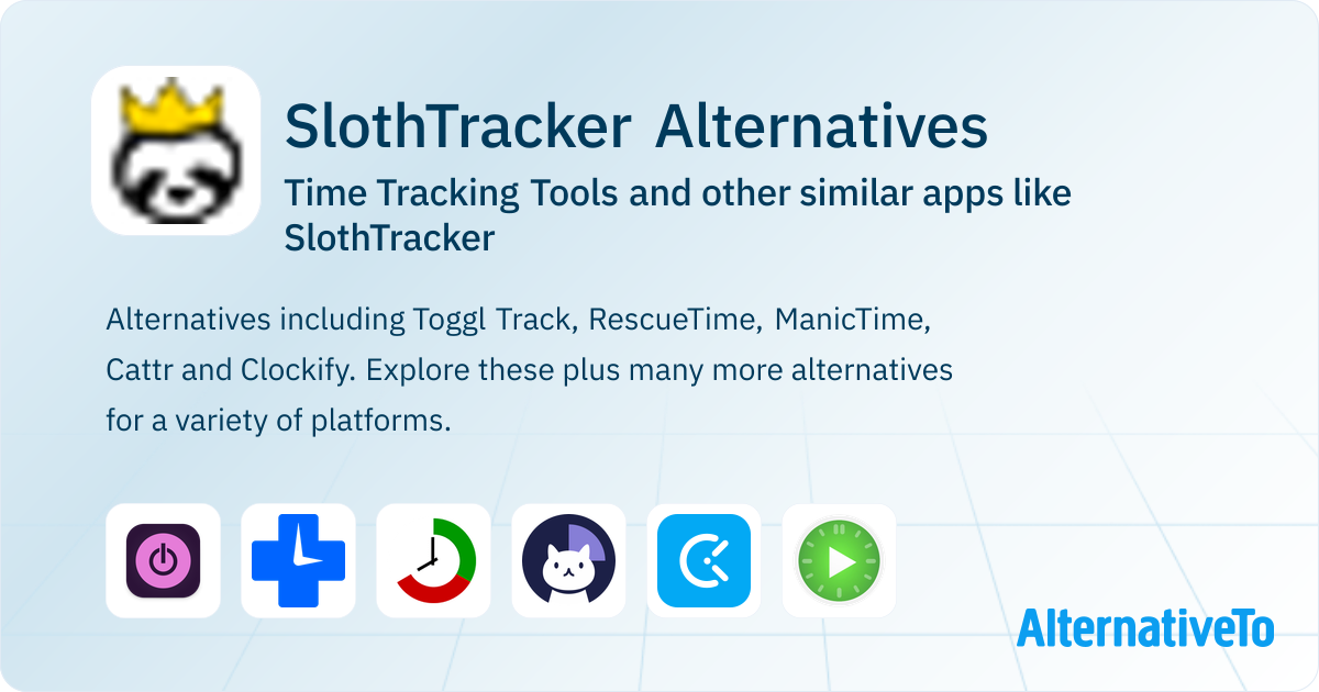 SlothTracker Alternatives: Top 12 Time Tracking Tools & Similar Apps ...