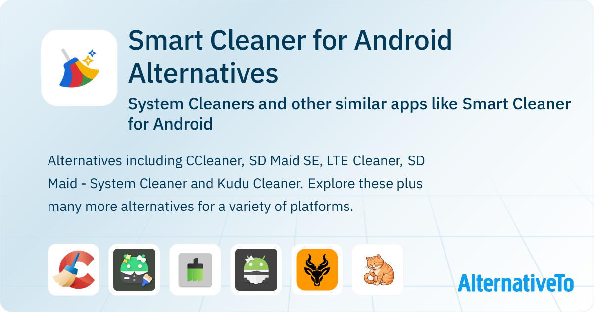 Smart Cleaner for Android Alternatives: Top 10 System Cleaners ...