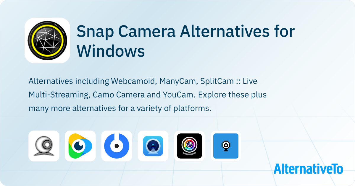 Snap Camera Windows Snap Camera Alternatives for Windows: Top 12 Face Filter Apps ...