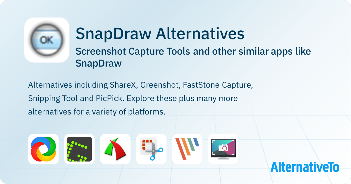 Snapdraw SnapDraw Alternatives: Top 12 Screenshot Capture Tools & Similar Apps ...