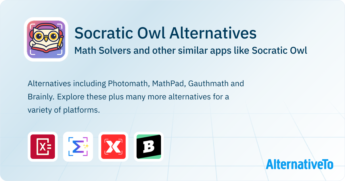 Socratic Owl Alternatives: Top 4 Math Solvers & Similar Apps ...