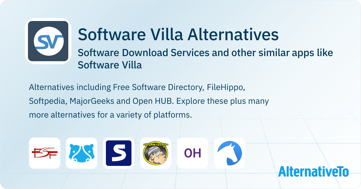 Software Villa Alternatives: Top 12 Software Download Services ...