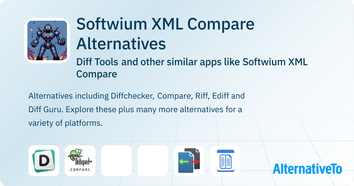 Softwium XML Compare Alternatives: Top 8 Diff Tools & Similar Websites ...