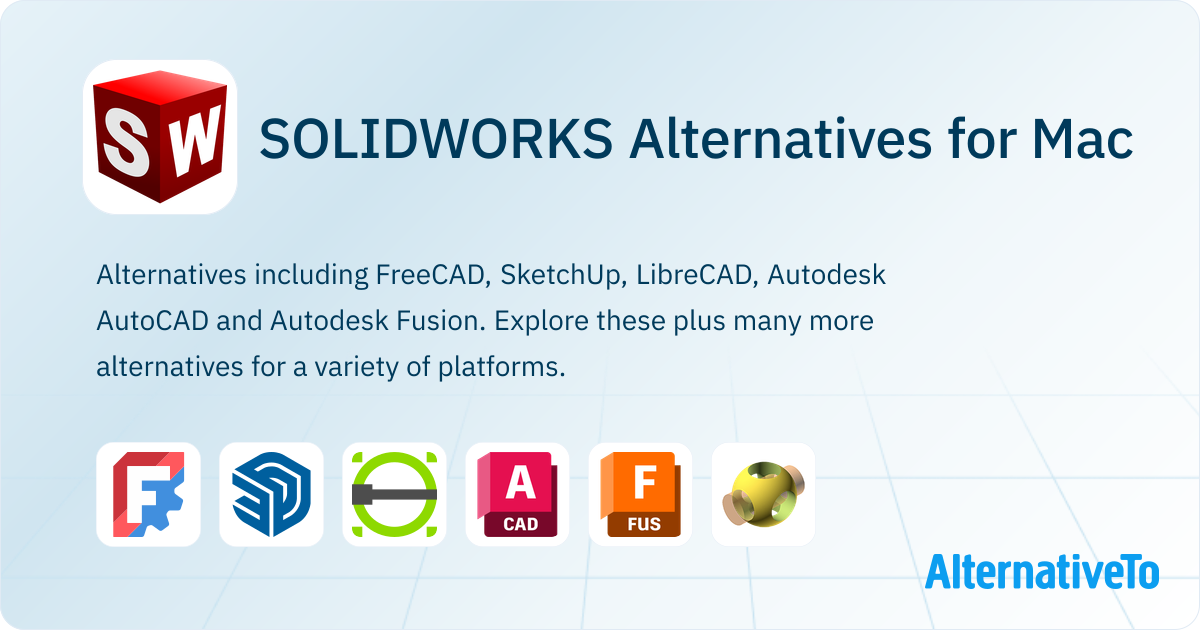SOLIDWORKS Alternatives for Mac: Top 12 CAD Software & 3D Modelers ...