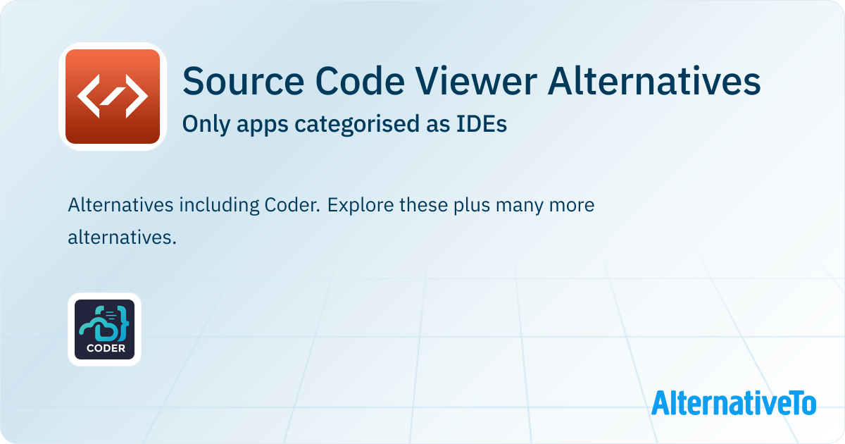 Source Code Viewer Alternatives: Top 1 IDEs | AlternativeTo