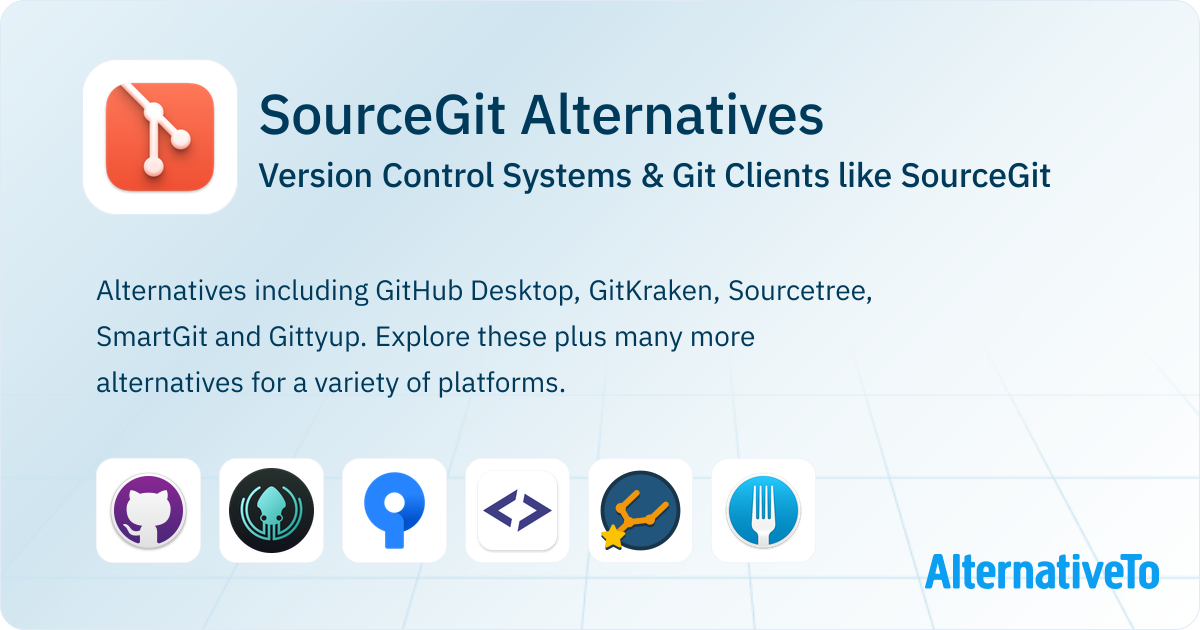 SourceGit Alternatives: Top 12 Version Control Systems | AlternativeTo