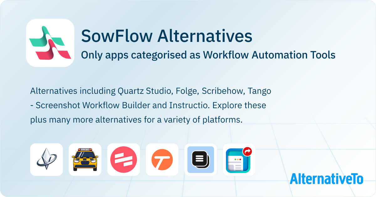 SowFlow Alternatives: Top 7 Workflow Automation Tools | AlternativeTo