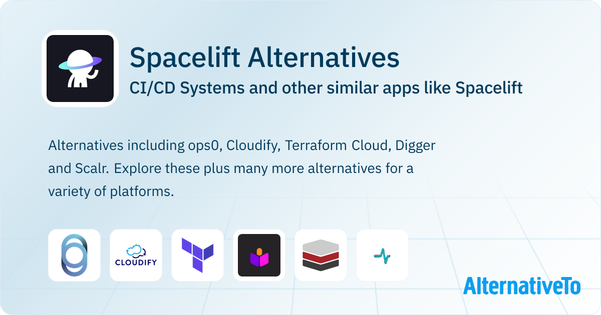 Spacelift Alternatives - Explore Similar Sites & Apps | AlternativeTo
