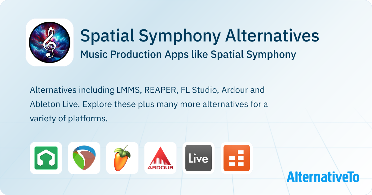 Spatial Symphony Alternatives: Top 12 Music Production & Similar Apps ...