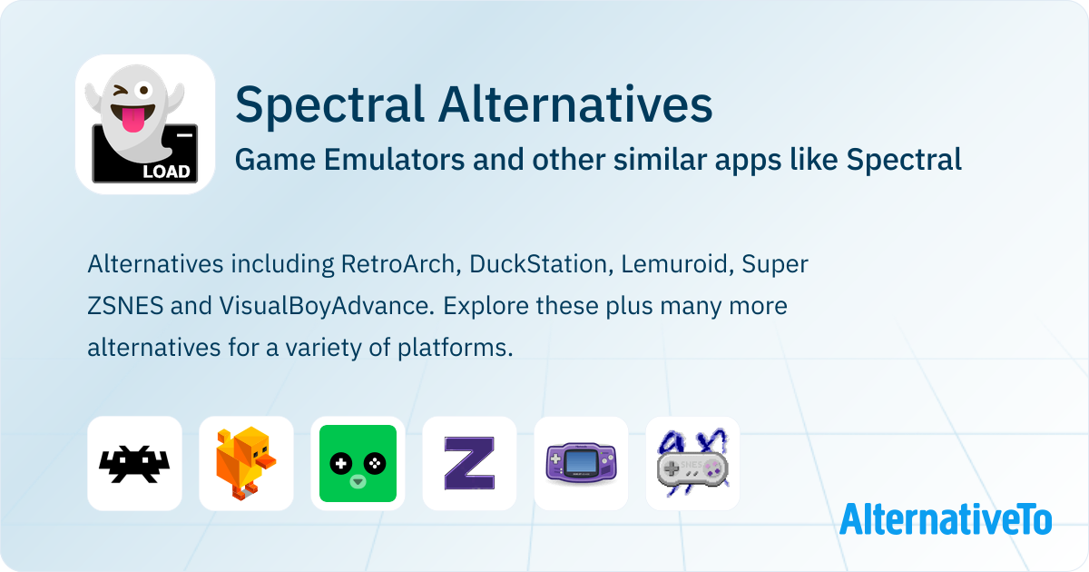 Spectral Alternatives: Top 12 Game Emulators & Similar Apps | AlternativeTo