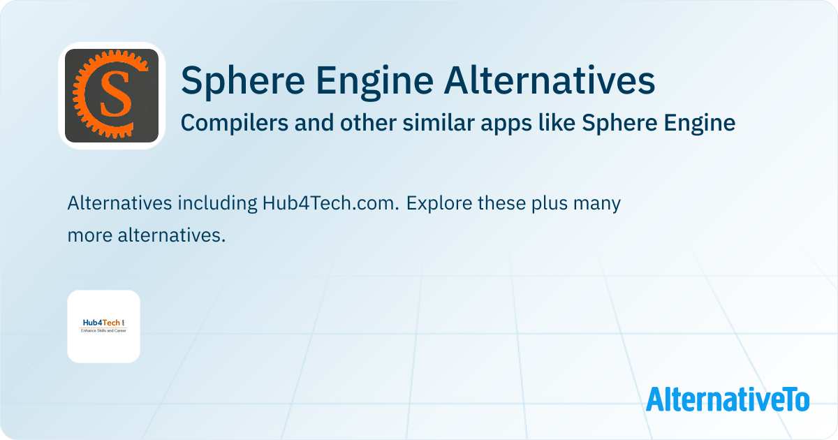 Sphere Engine Alternatives - Explore Similar Sites & Apps | AlternativeTo