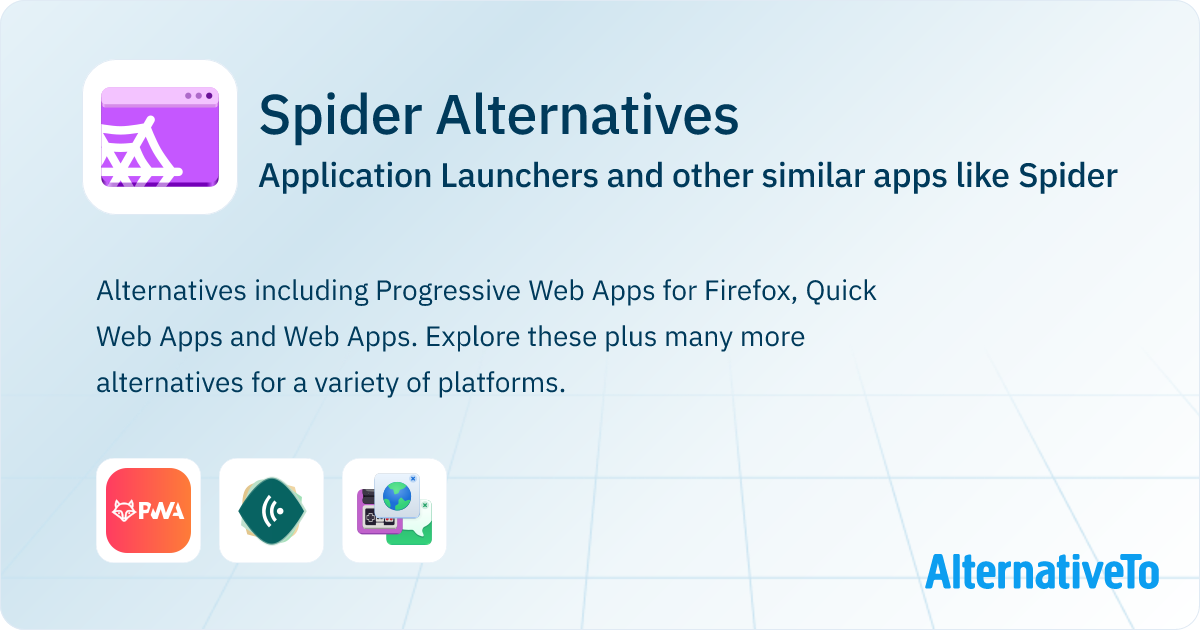 Spider Alternatives: Top 3 Application Launchers & Similar Apps ...