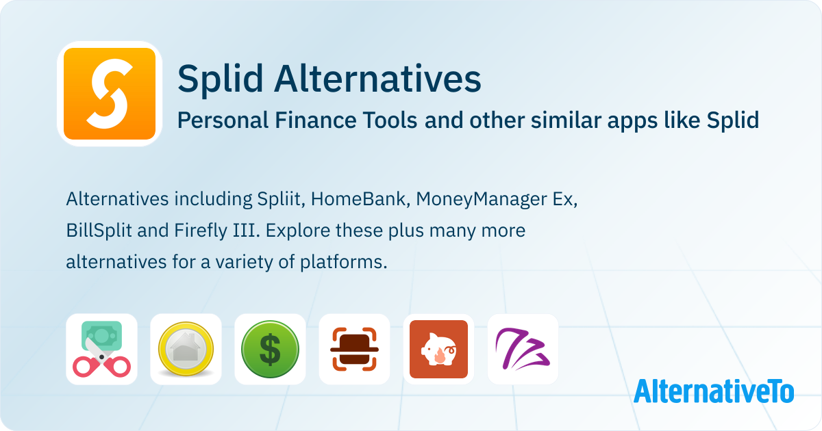 Splid Splid Alternatives: Top 12 Personal Finance Tools & Similar Apps ...