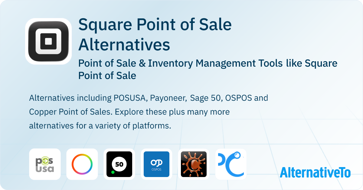 Square Point of Sale Alternatives: Top 12 Point of Sale Tools ...