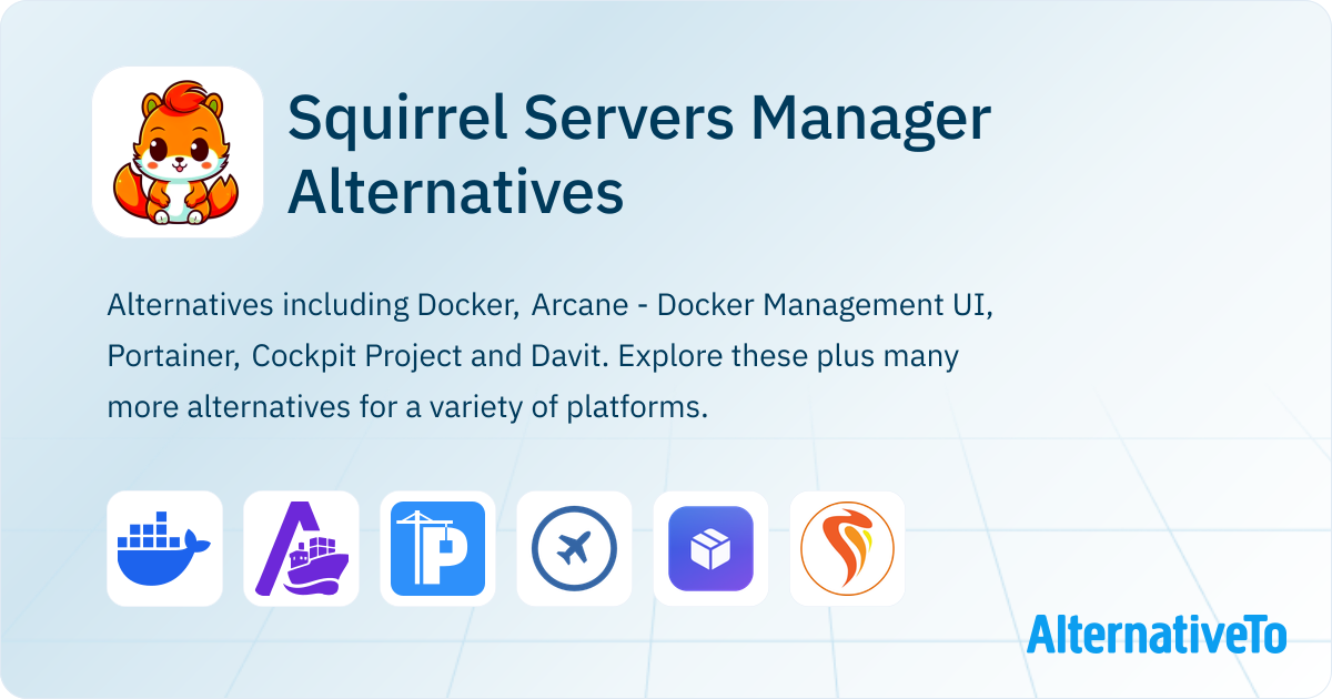 Squirrel Servers Manager Alternatives - Explore Similar Sites & Apps ...
