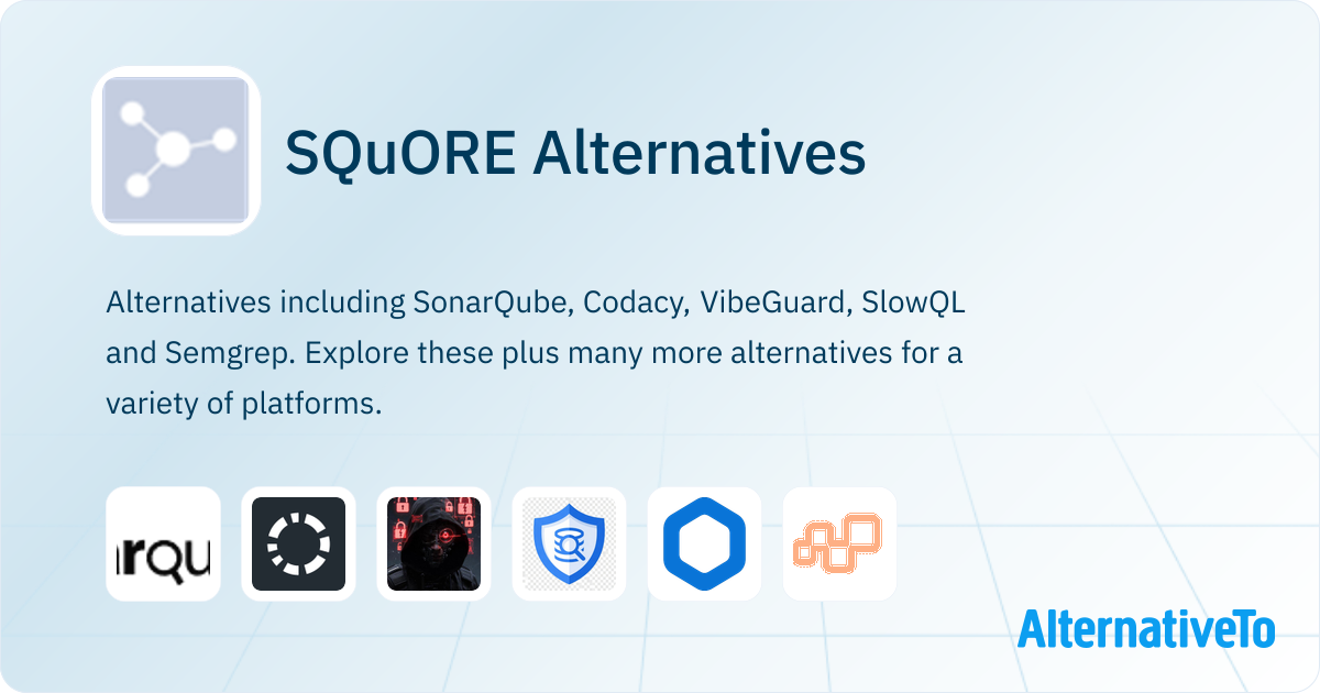 Squore Algorithm SQuORE Alternatives - Explore Similar Software | AlternativeTo